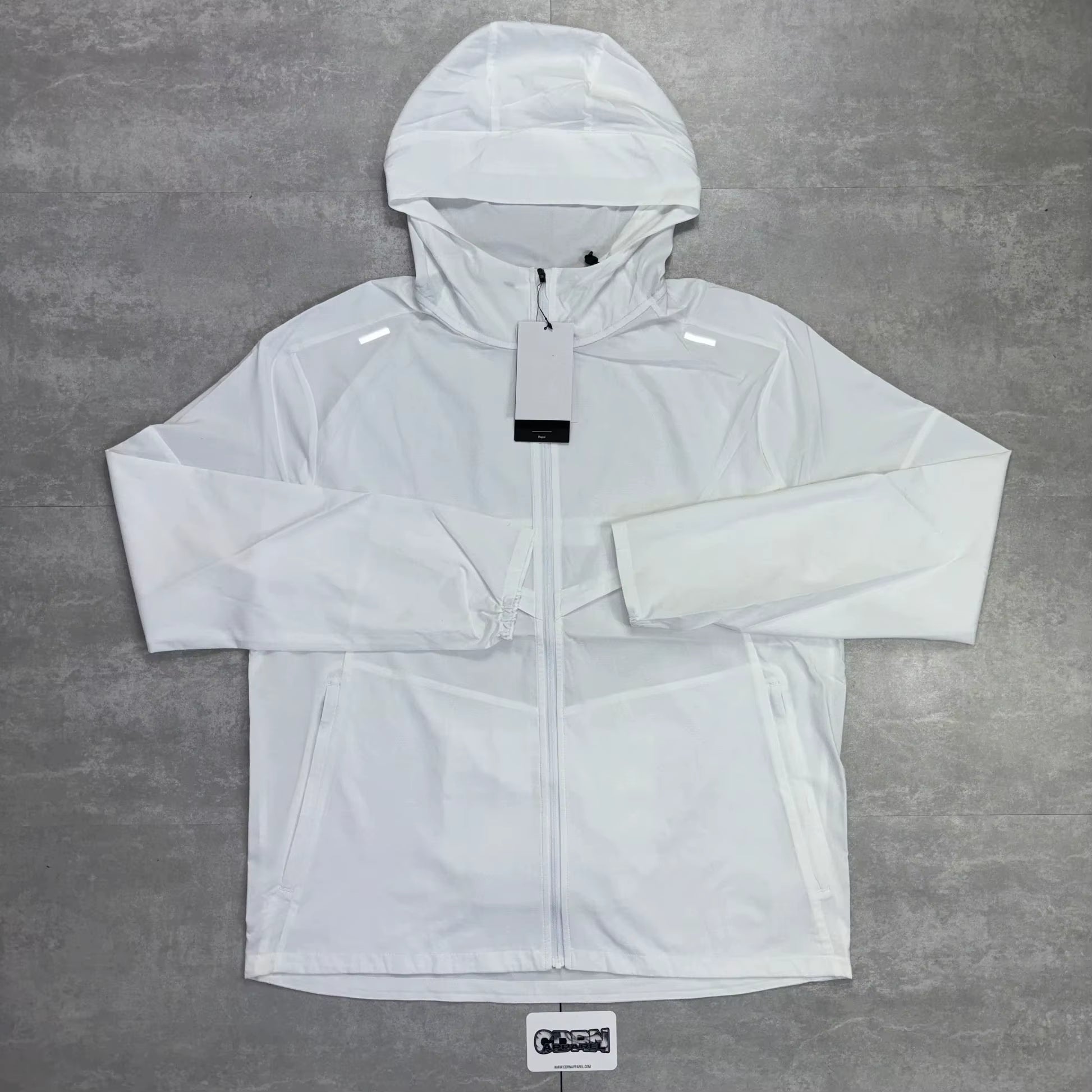 Designer Customization High Quality Oversized Windbreaker Set Casual Sport Style Breathable Features Plain Windbreaker Set