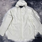 Wholesale Zip-Closed Fleece Thin Version Windproof Breathable Santos Brazilian Style Football High-Quality Jacket Windbreaker