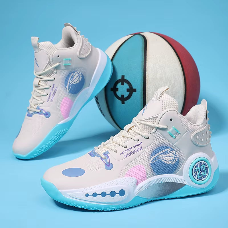 Chaussures de basketball anti-dérapantes respirantes homme femme – AZYRX-SPORTS