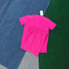 Men'S Quick Dry Short Sleeve T-Shirt and Running Shorts Set Breathable Athletic Wear for Gym Training T-Shirt Set Wholesale