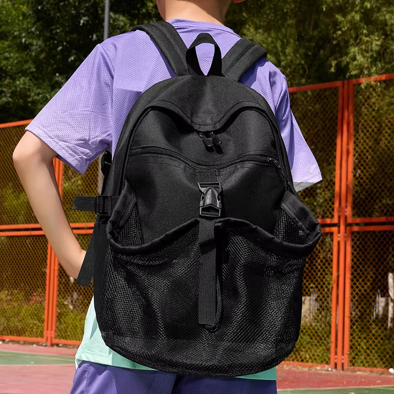 Latest Design Lightweight Basketball Teenager Sport Backpack Custom Logo Soccer Football Volleyball Backpack for Girls Boys