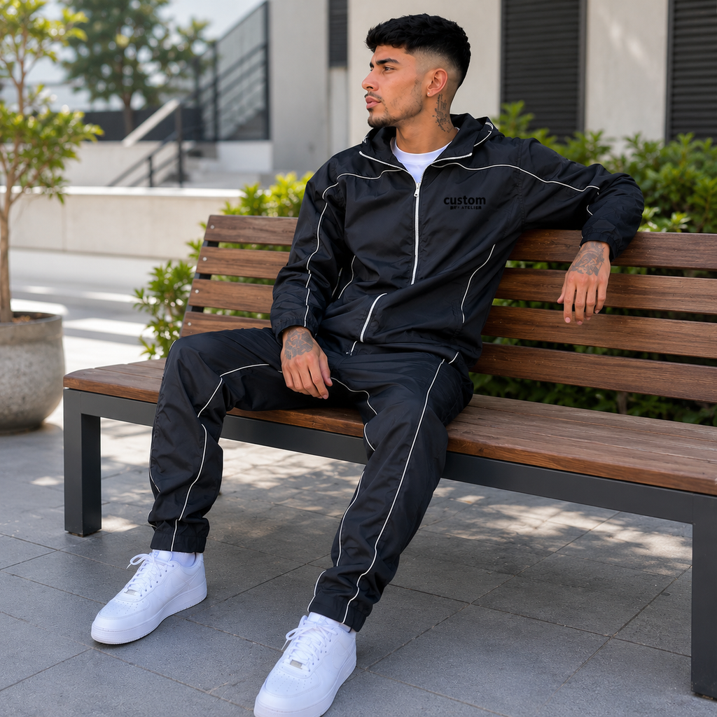Survêtement coupe-vent nylon homme femme sport – AZYRX-SPORTS