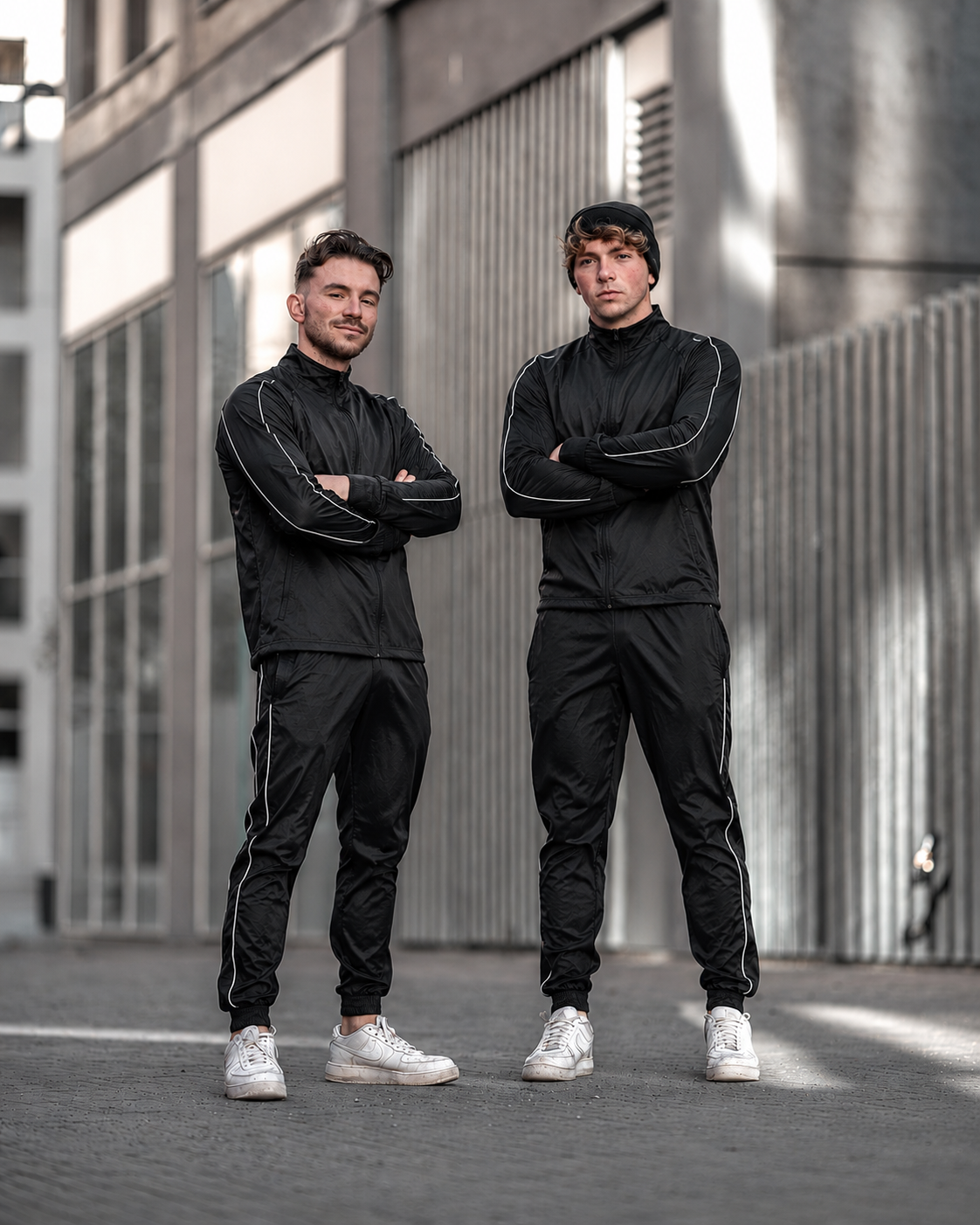 Survêtement Coupe-Vent en Nylon – Ensemble Sport Premium Homme & Femme