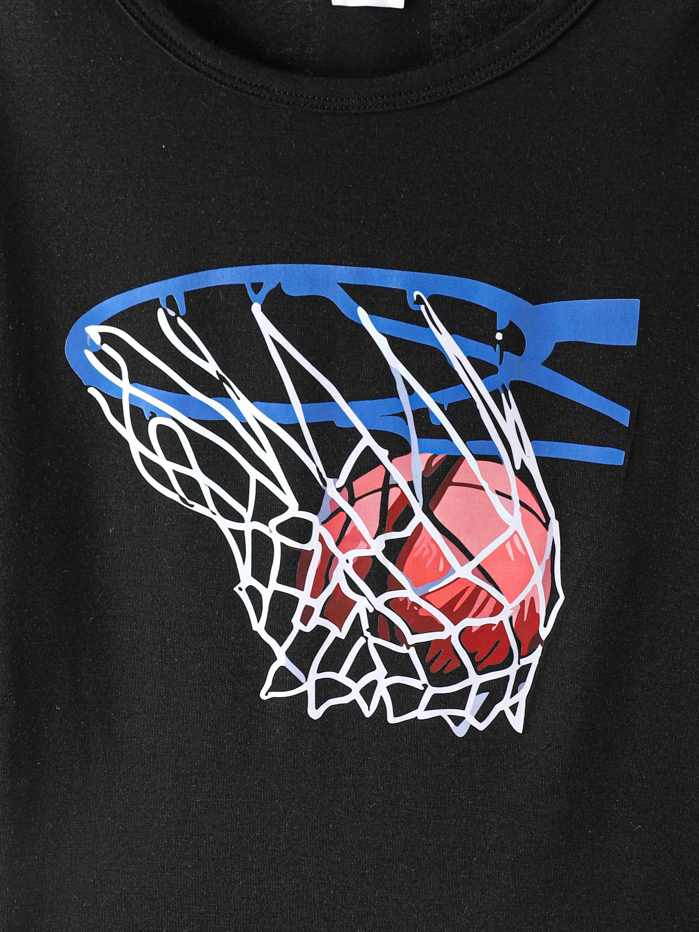 Summer Basketball Shirts Outfit Boys Basketball Shorts Kids Tracksuit Child 2Pcs Clothes