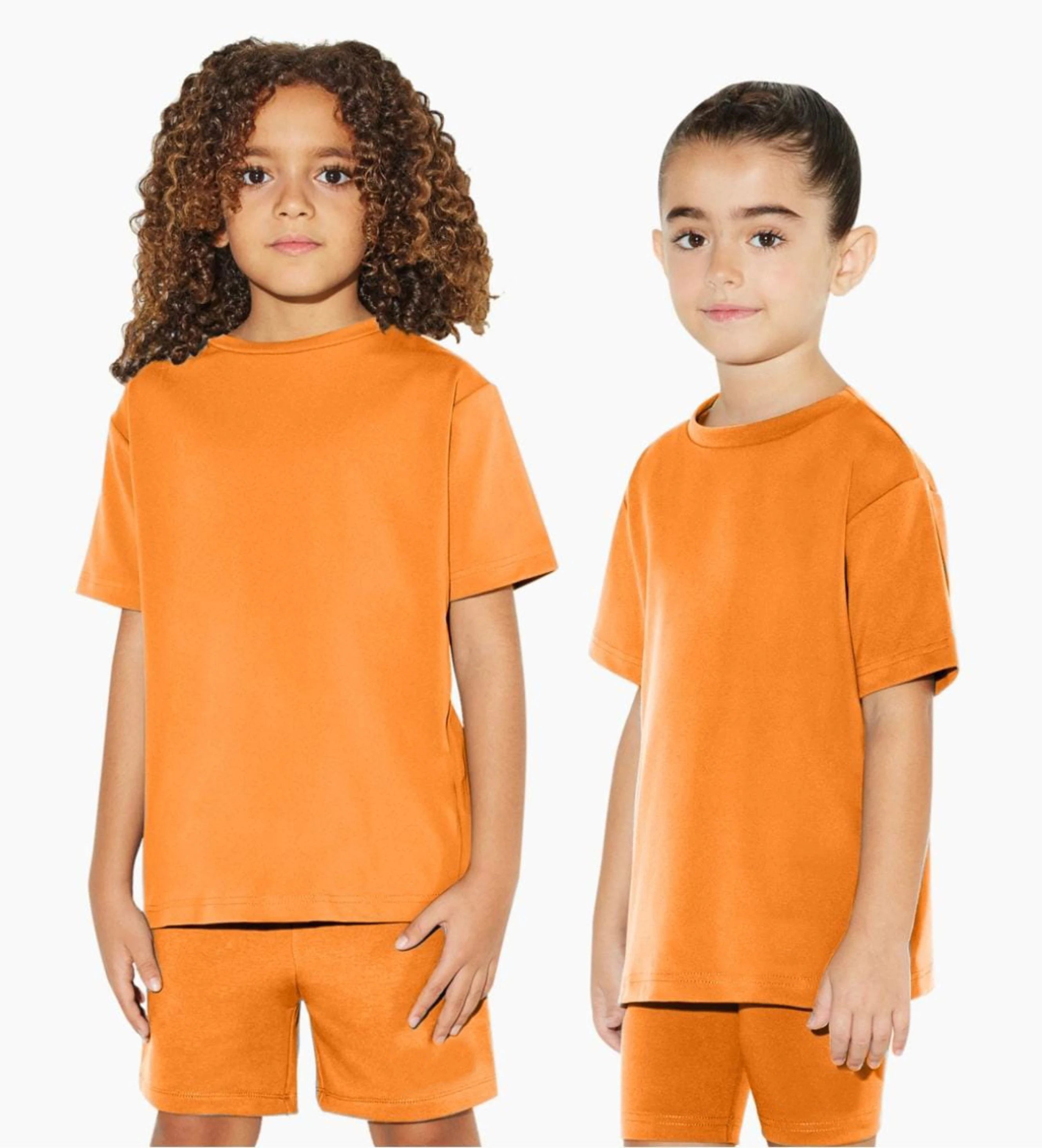 Children'S Short-Sleeved Summer T Shirt Shorts Sets Cotton Boy'S Clothes New Girl'S Boys T-Shirt Summer Baby Children'S Clothing