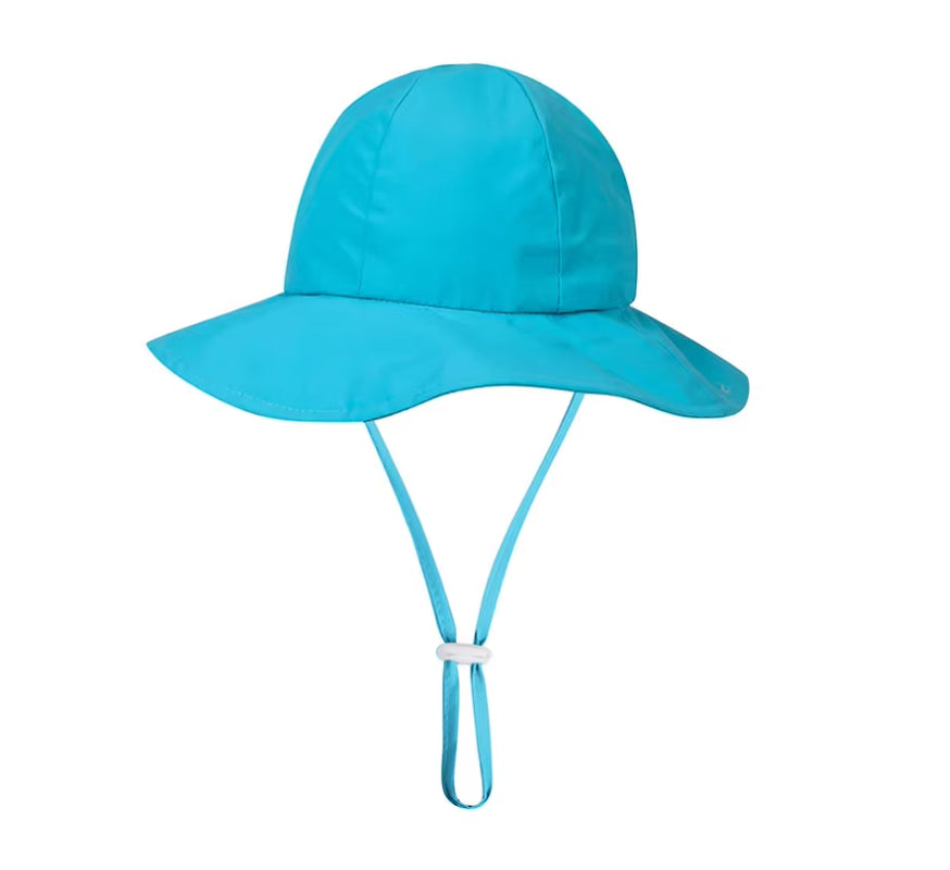 Beach UPF50+ Outdoor Adjustable Foldable Toddler Baby Kid Floppy Sun Hat with Wide Brim Promotion Gifts