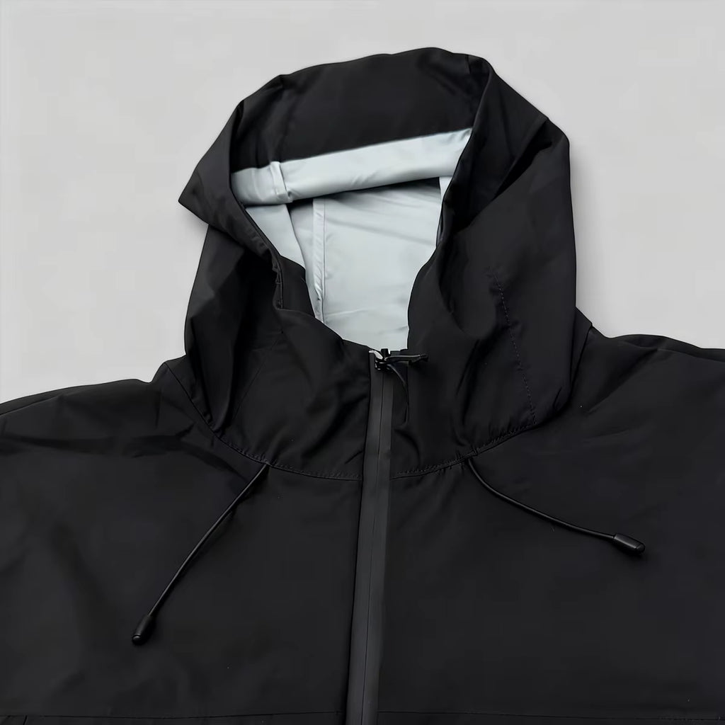Hot Sale Men Women Lightweight Hooded Windbreaker Fall Winter Football Sports Easy to Wear Outfit