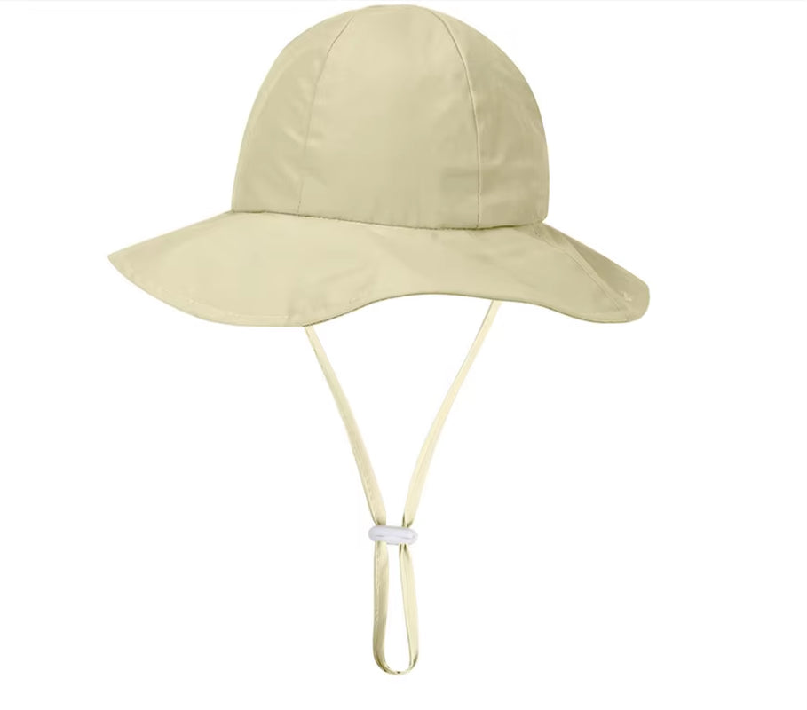 Beach UPF50+ Outdoor Adjustable Foldable Toddler Baby Kid Floppy Sun Hat with Wide Brim Promotion Gifts